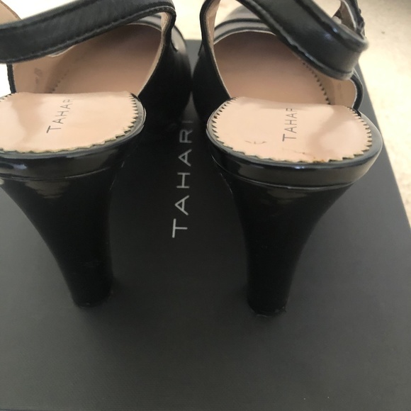 Tahari Black Slingback - Picture 4 of 6
